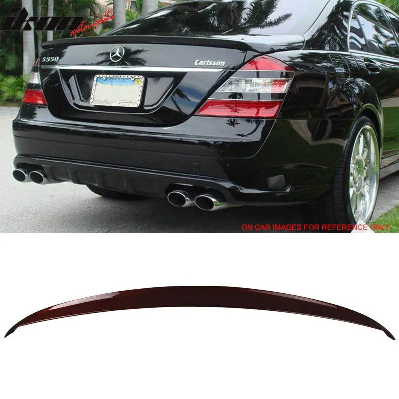 2007-2013 Benz S-Class W221 4Door AMG Style Rear Trunk Spoiler ABS