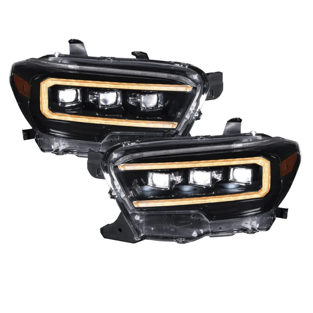 2016-2023 Toyota Tacoma Sequential LED Projector Headlights [PAIR]