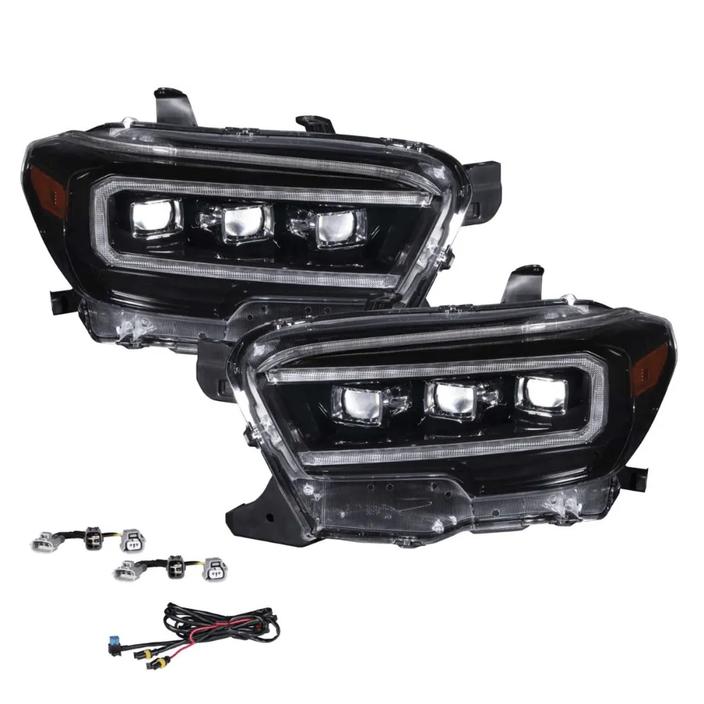 2016-2023 Toyota Tacoma Sequential LED Projector Headlights [PAIR]