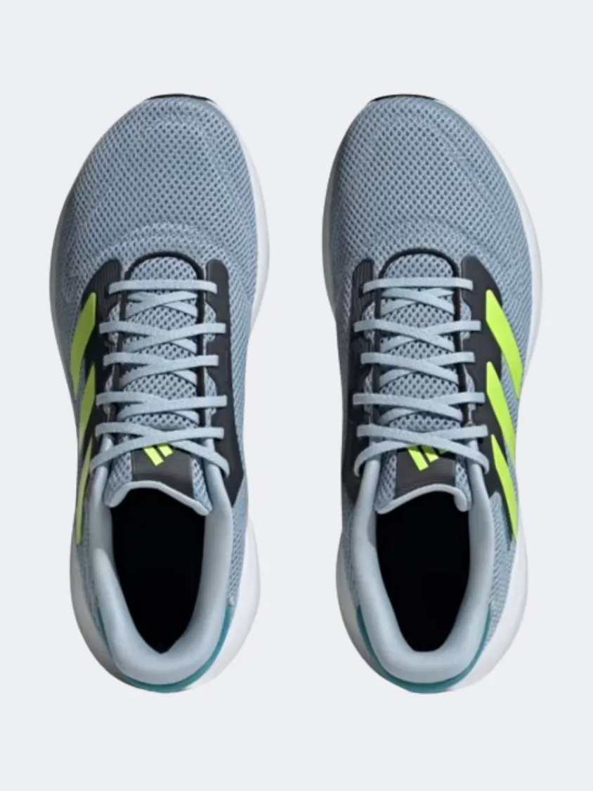 Adidas Response Men Running Shoes Wonder Blue/Lemon