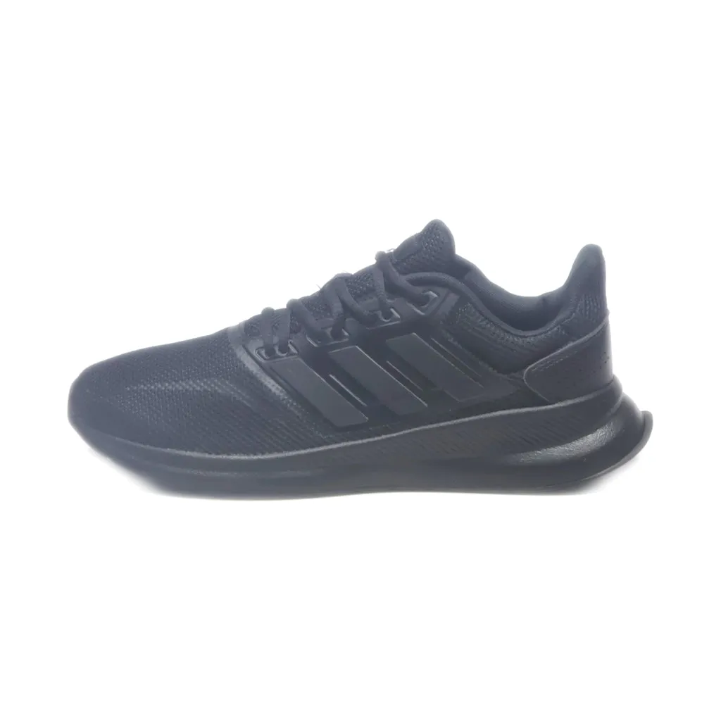 Adidas Runfalcon Triple Sport Shoes Fabric Black Colour For Men