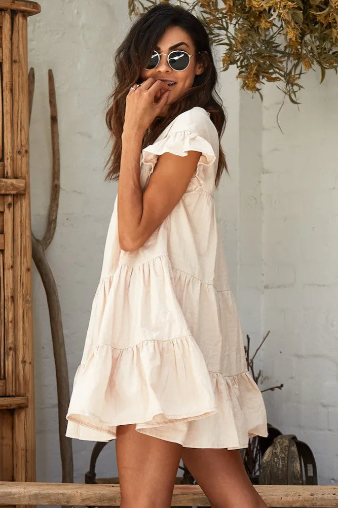 Apollo Dress Beige