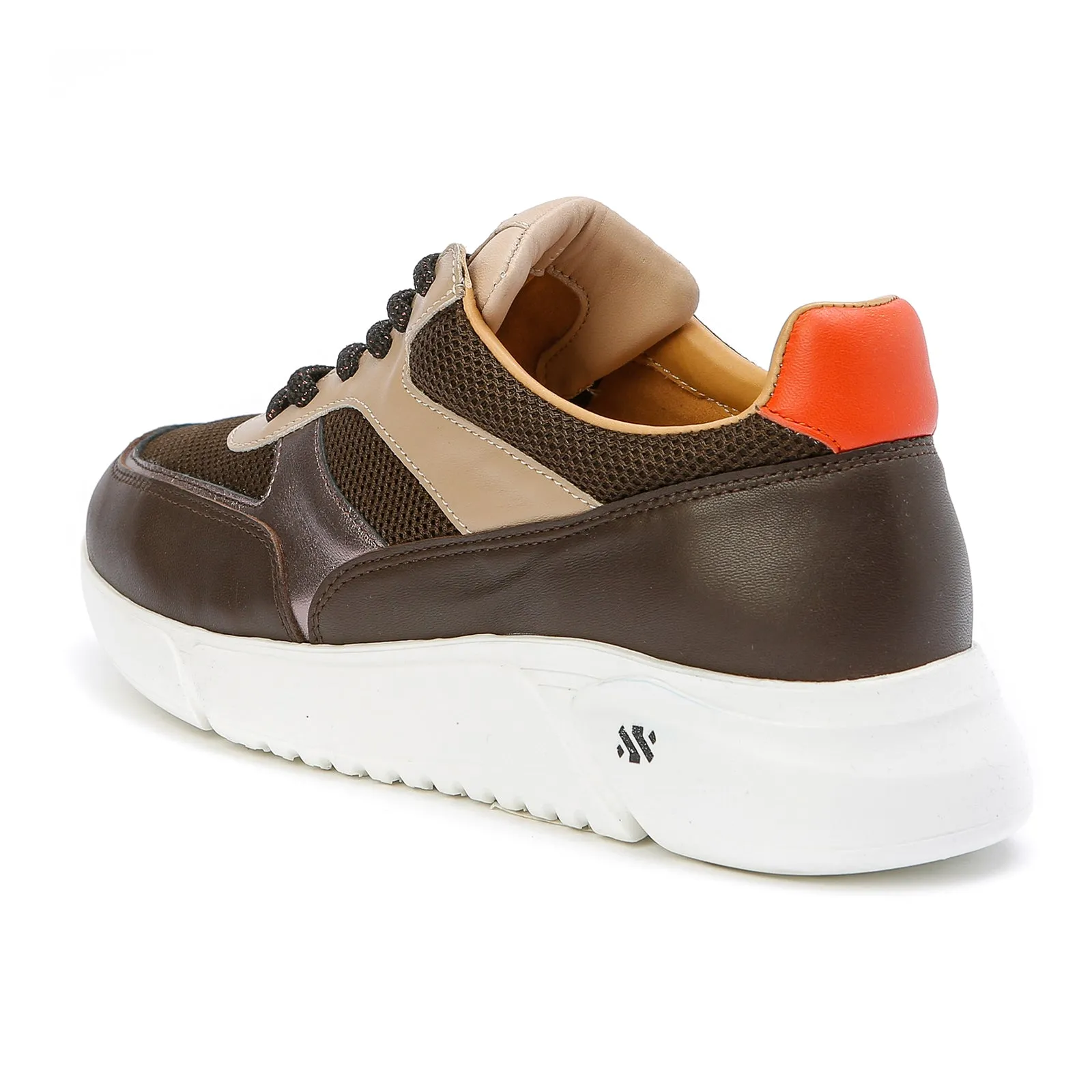 ARI platform sneaker - chocolate