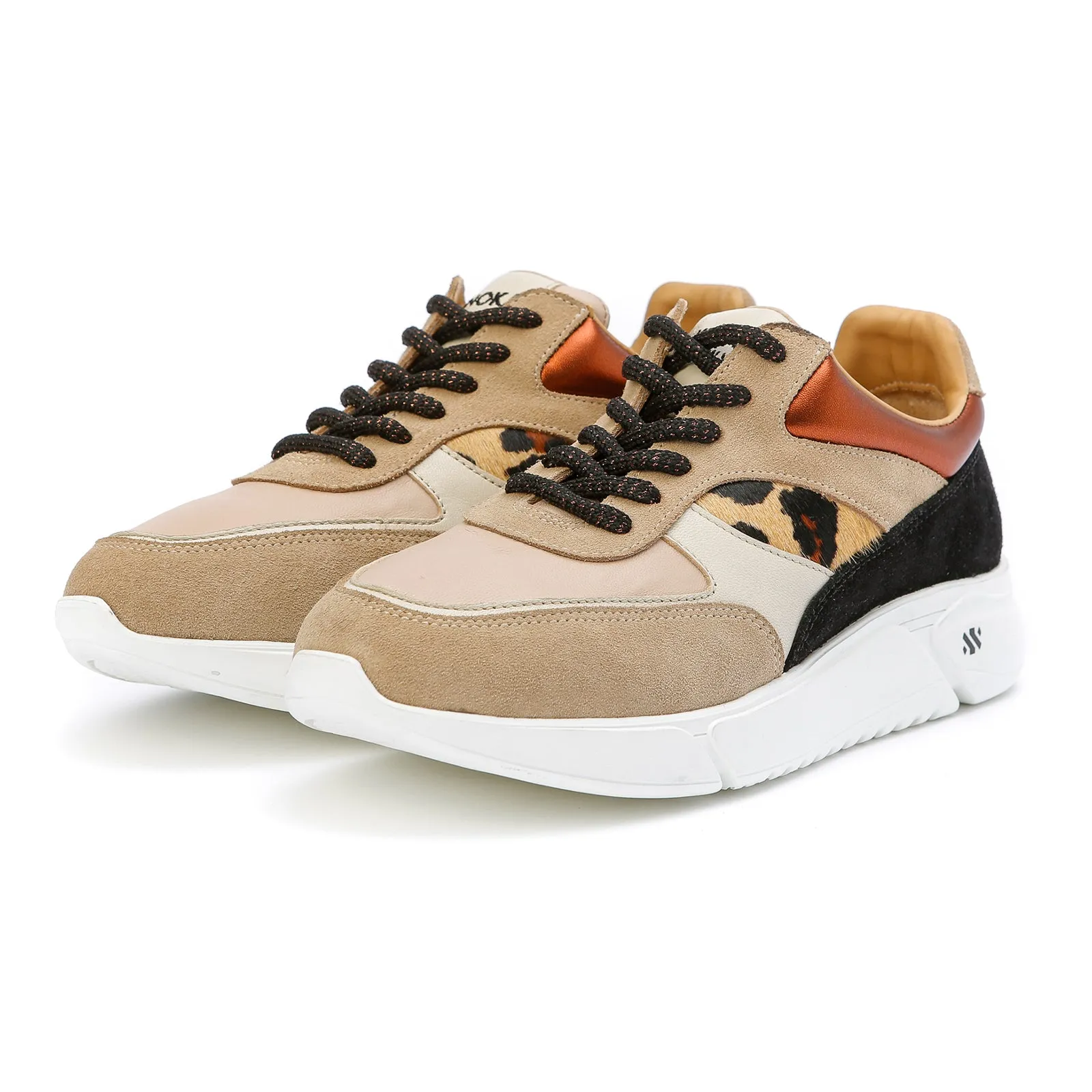 ARI platform sneaker - fierce leopard