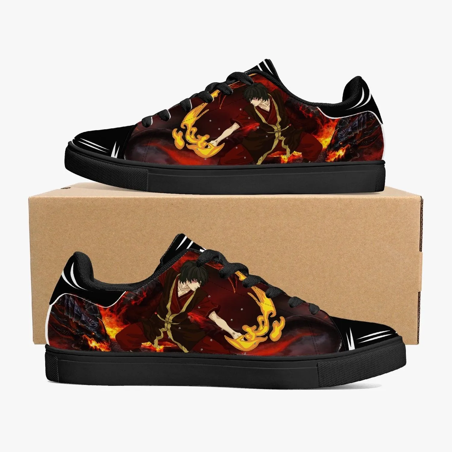 Avatar The Last Airbender Zuko Skate Anime Shoes