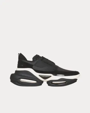 B-Bold Leather Black / White Low Top Sneakers