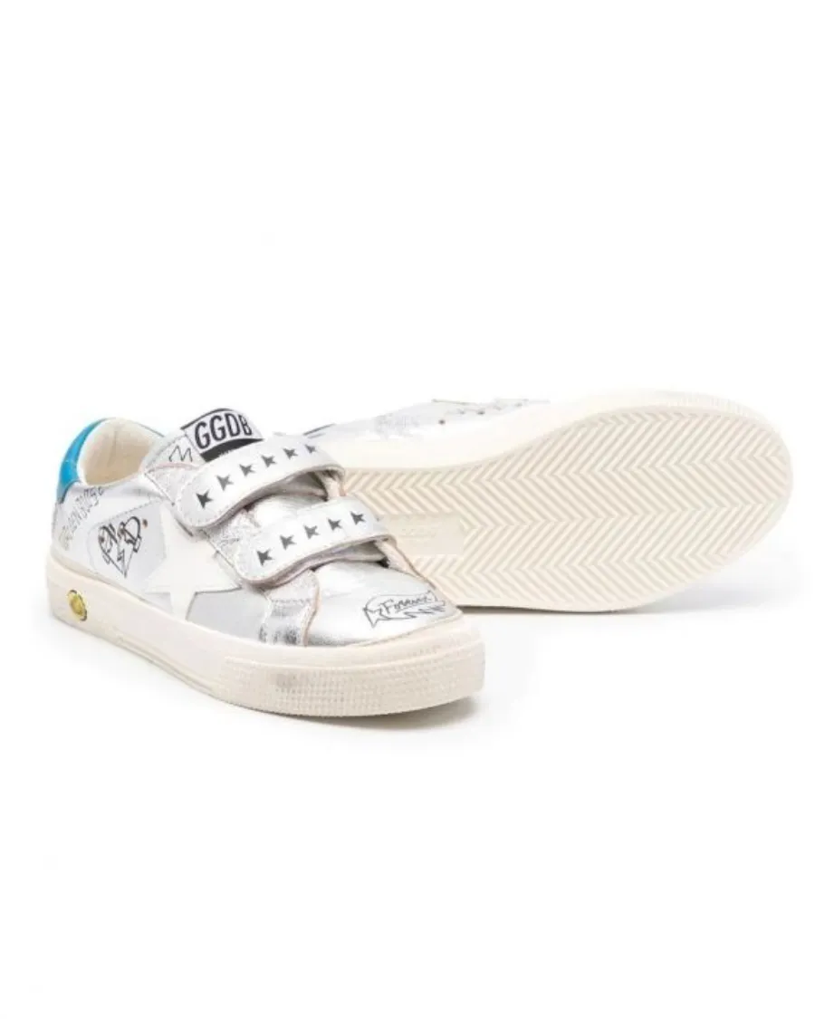 Baby May School Graffiti Sneakers