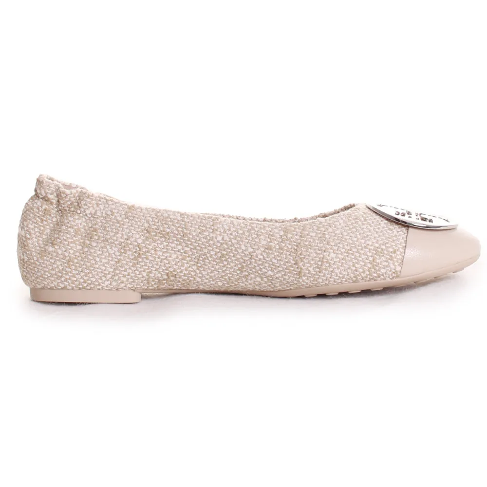 Claire Cap-Toe Ballet Flats