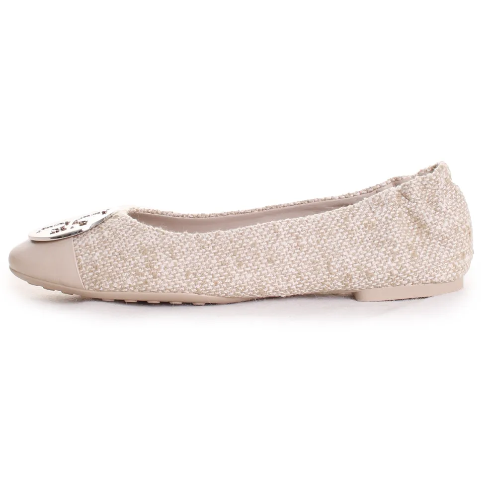 Claire Cap-Toe Ballet Flats