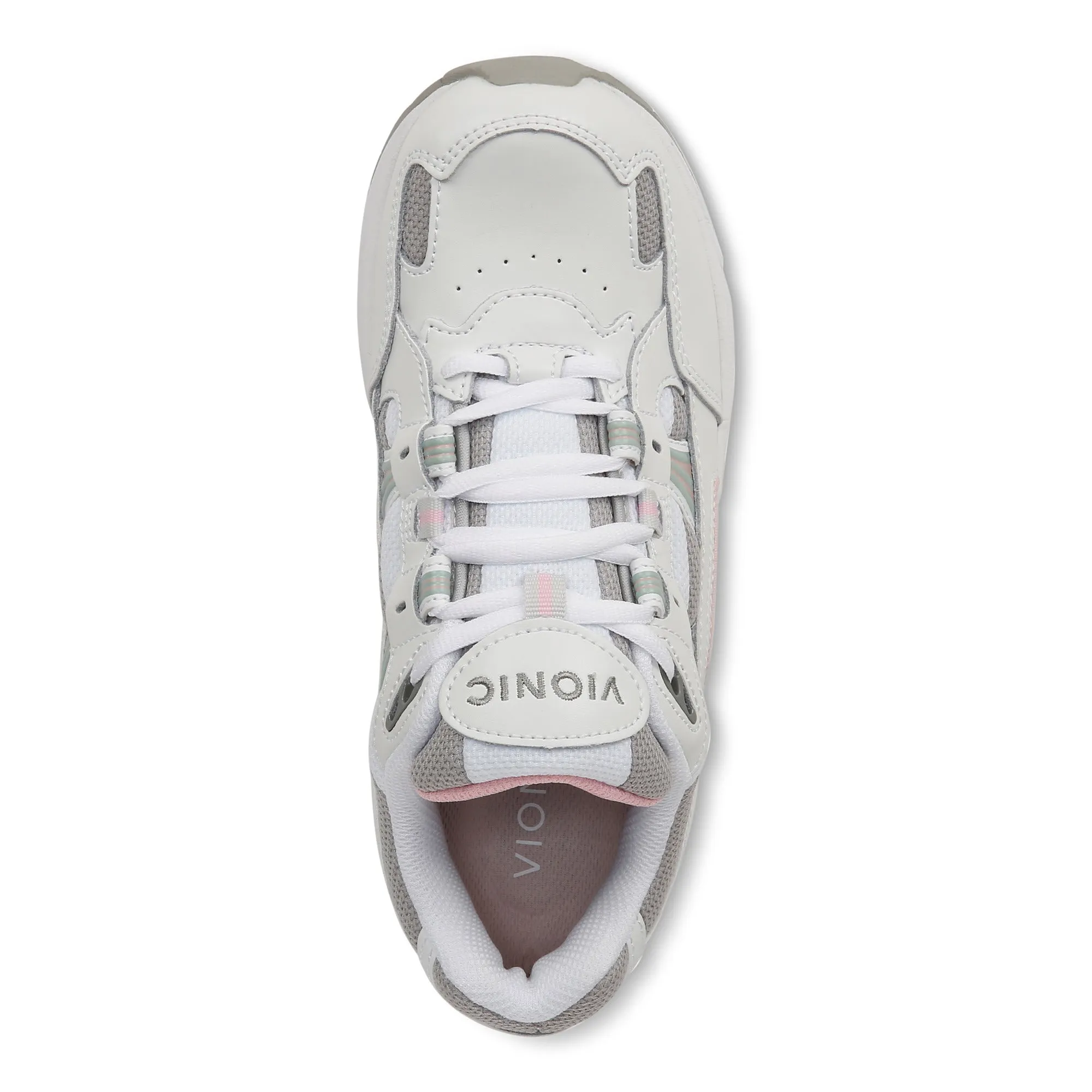 Classic Walker - White & Pink