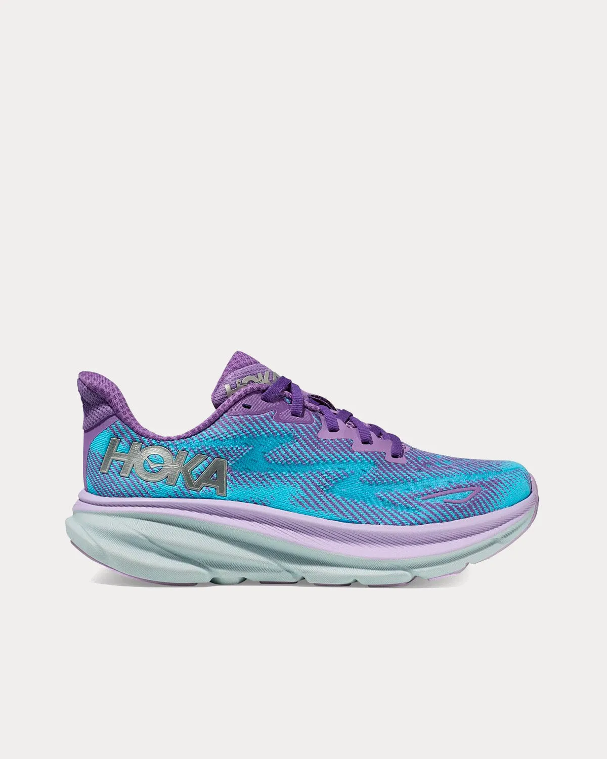 Clifton 9 Chalk Violet / Pastel Lilac Running Shoes