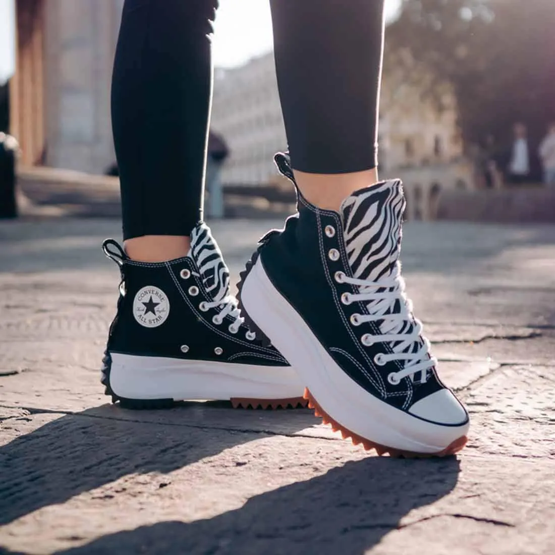 Converse Run Star Hike Alte Zebrate