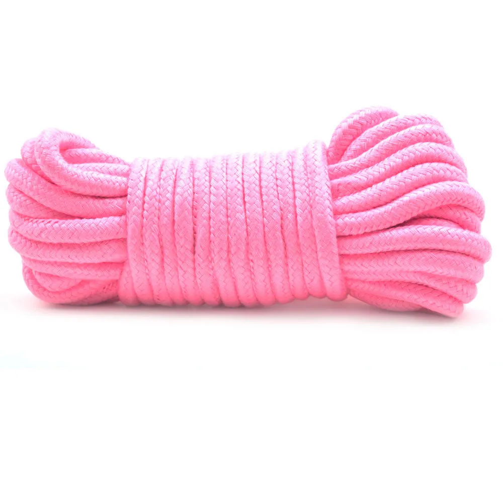 Cotton Bondage Rope Pink 10m
