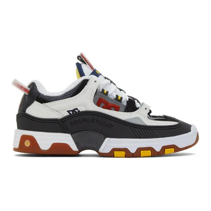 Doublet Black and White DC Shoes Edition Hybrid Sneakers
