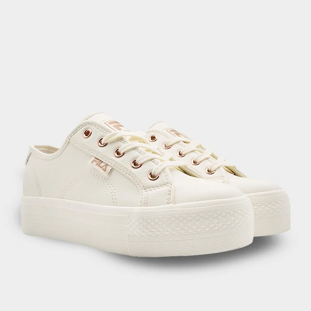 Fila Youth Alessia Mm Platform Sneaker Pink/pink _ 182992 _ Pink