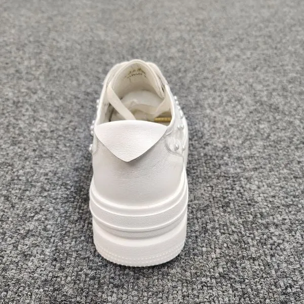 Gelato Newboss Platform Sneakers - White