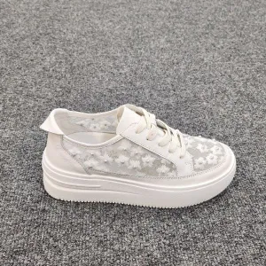 Gelato Newboss Platform Sneakers - White