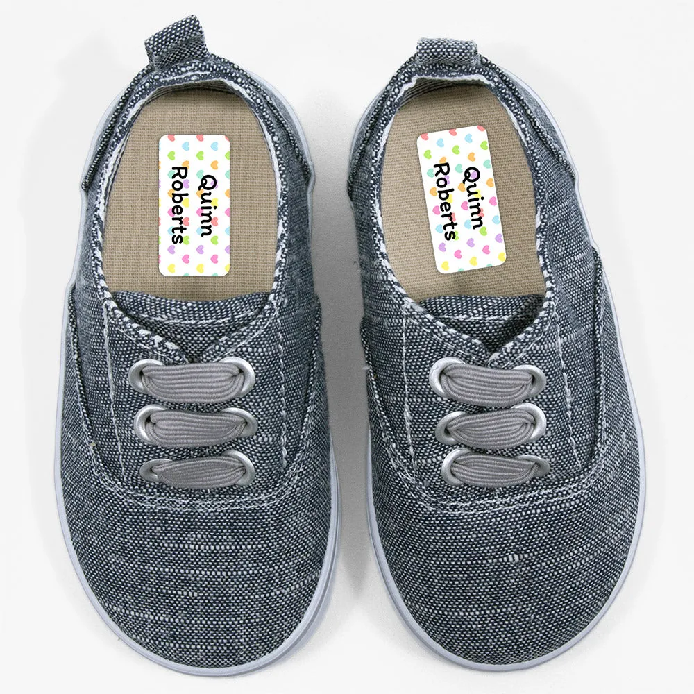 Hearts Shoe Labels