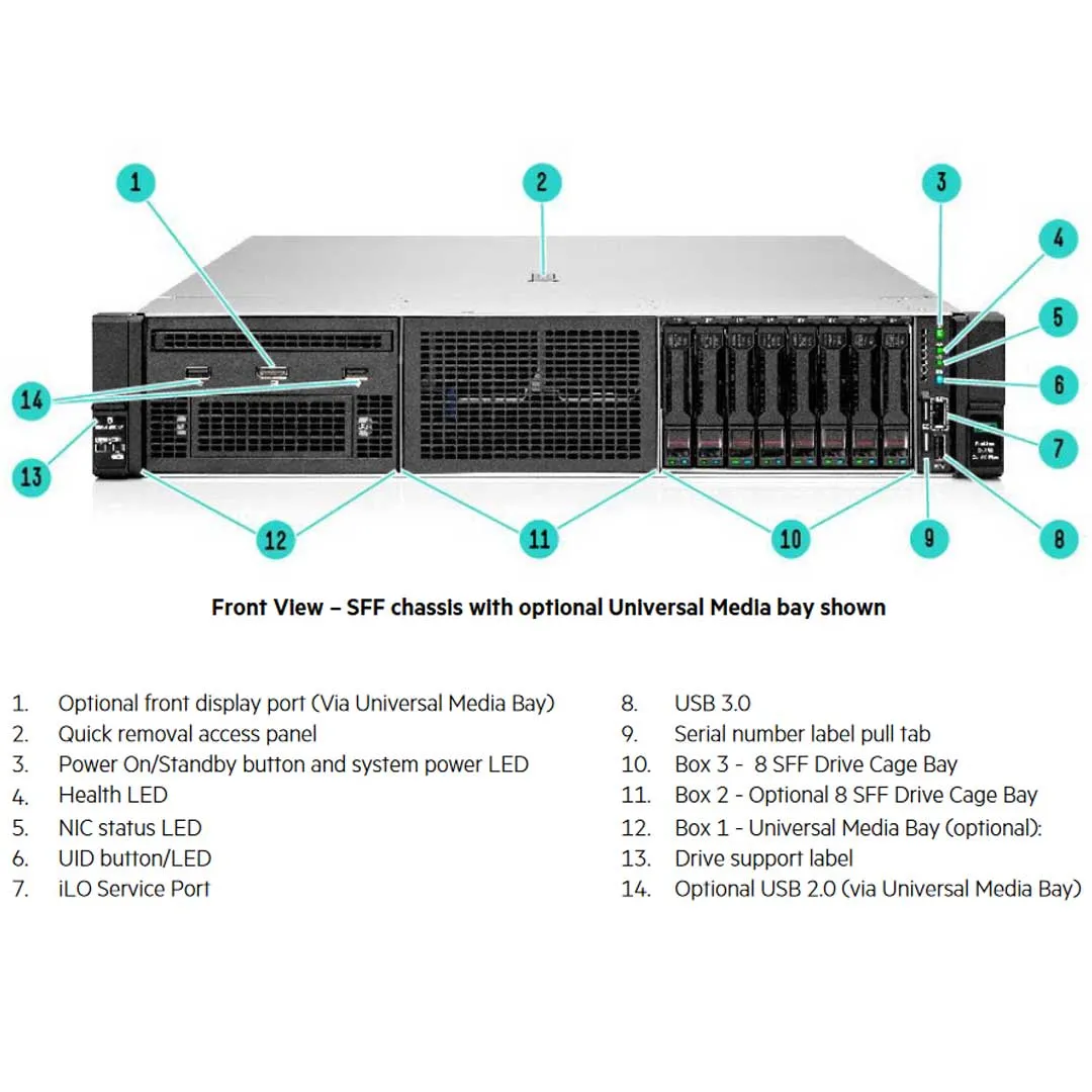 HPE ProLiant DL380 Gen10 Plus CTO Rack Server