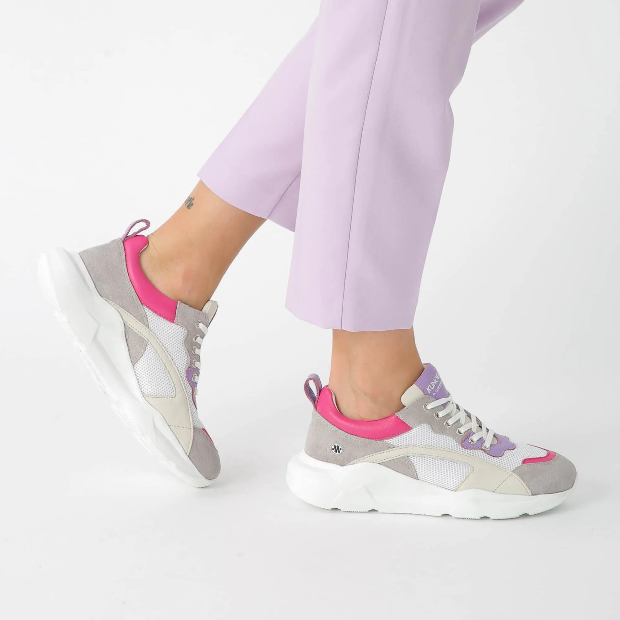 IZZI platform sneaker - Finch