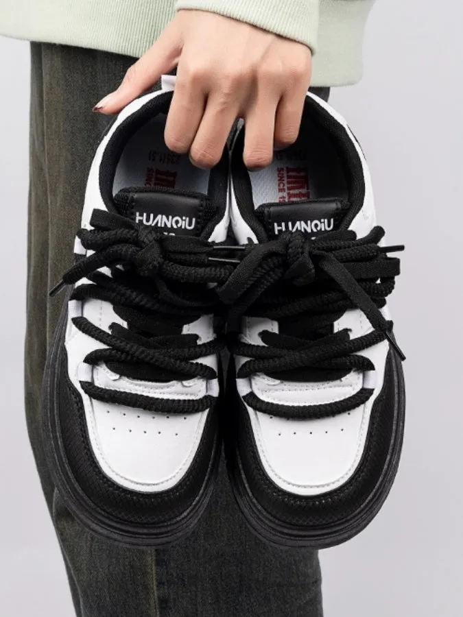 Lace-up Platform Sneakers　X2999