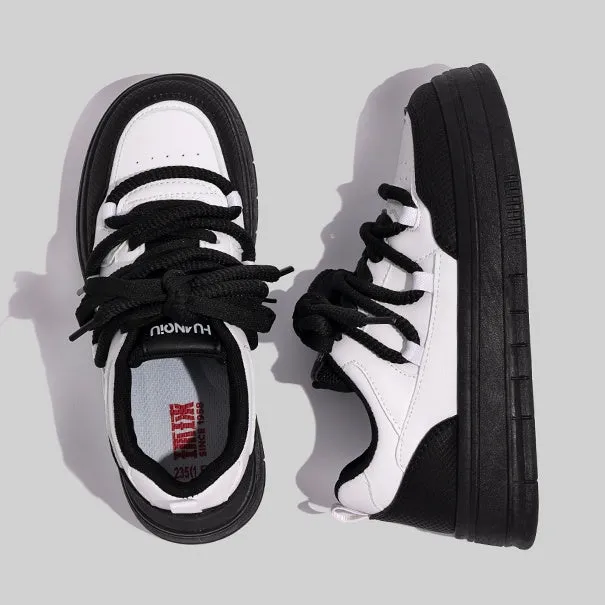 Lace-up Platform Sneakers　X2999