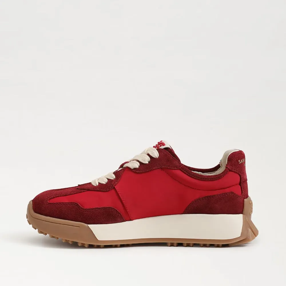Langley Sneaker in Deep Scarlet