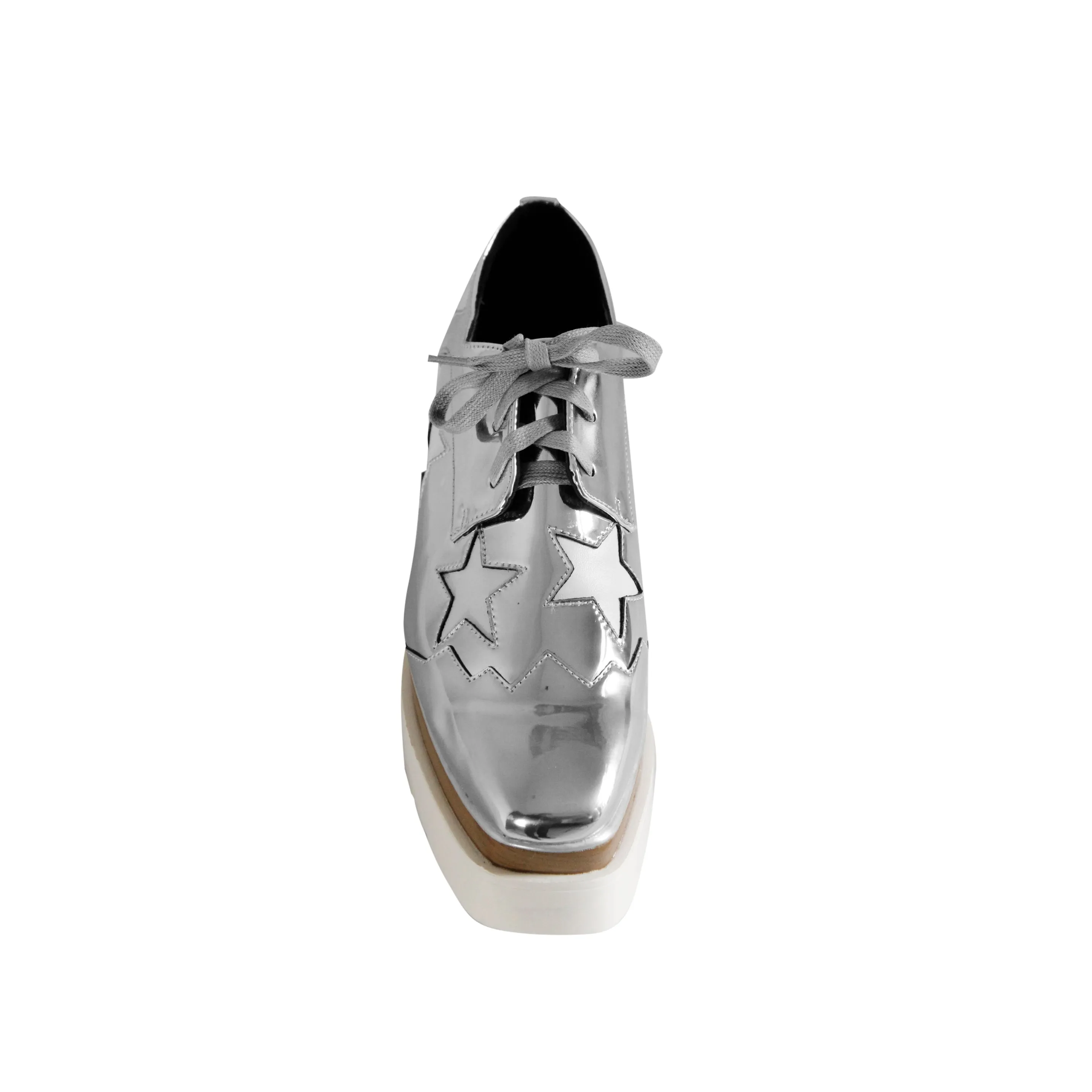 LIBBY Star Lace Up Oxfords Platform Sneakers