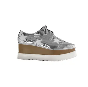 LIBBY Star Lace Up Oxfords Platform Sneakers