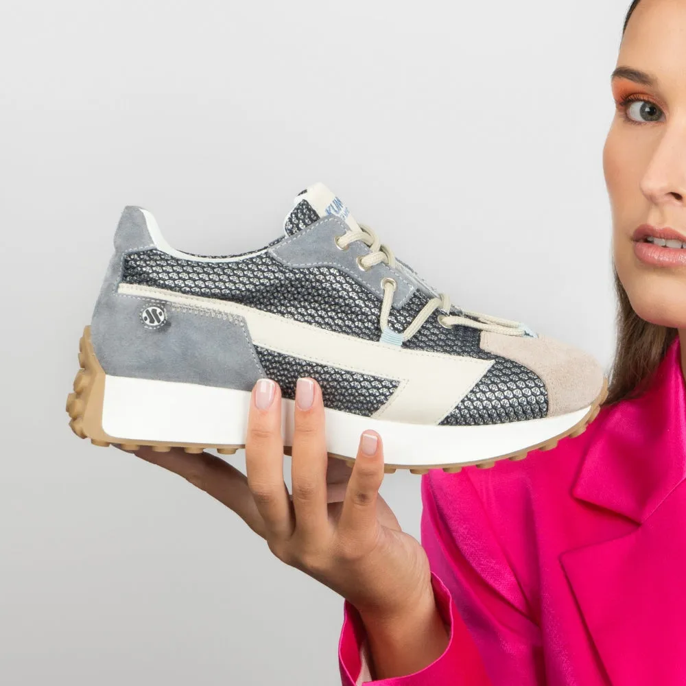 LUNA platform sneaker - Stardust