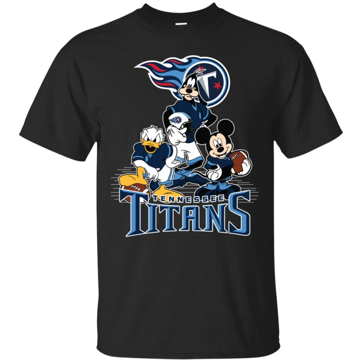 Mickey Mouse Tennessee Titans American Football Nfl Sports Shirt