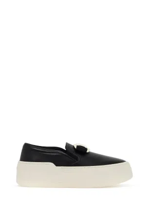 new vara plate slip-on sneakers