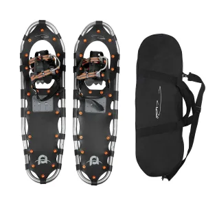 Pansel 25" Lightweight Aluminum Snowshoes for Men, Women, Youth   Tote