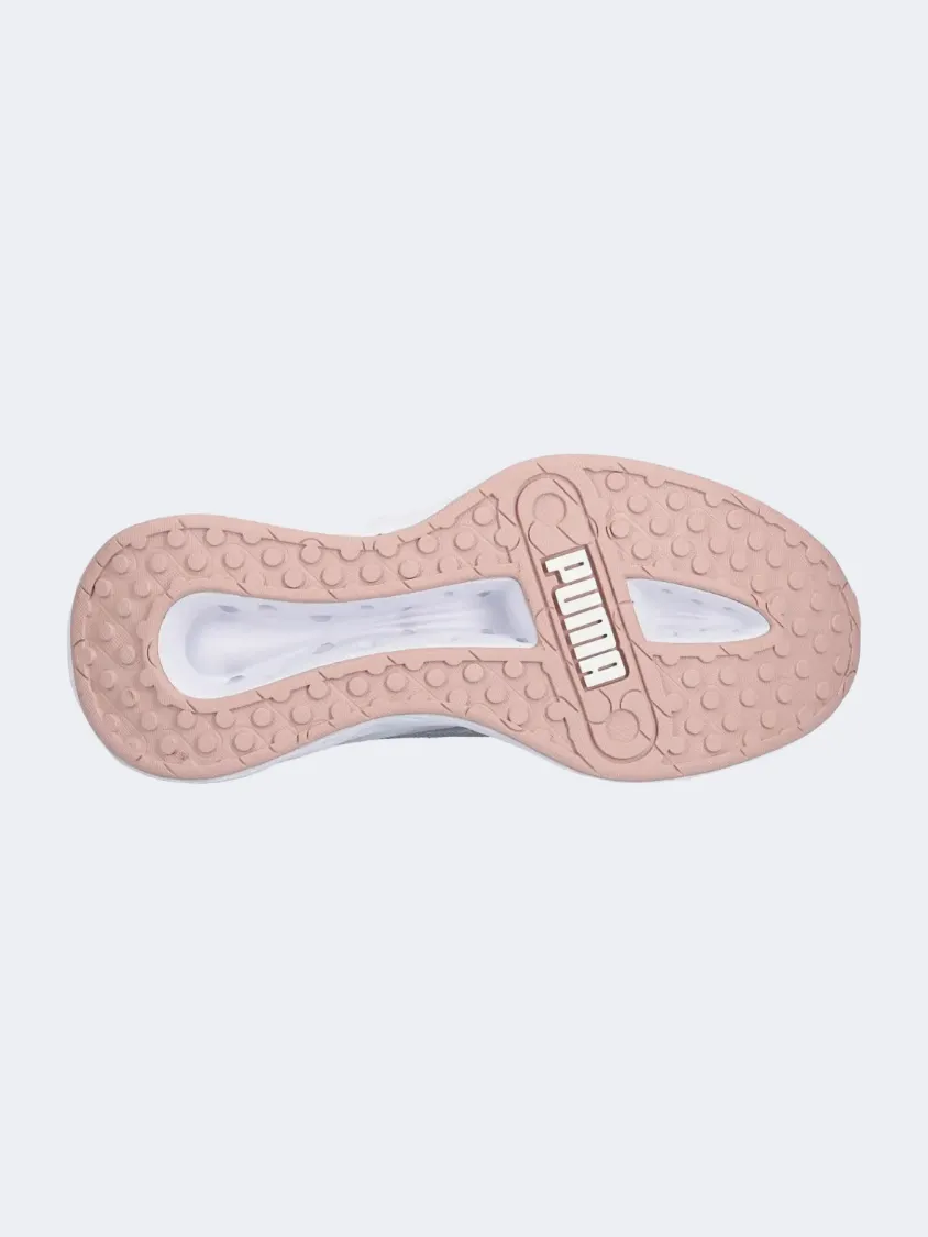 Puma Softride Frequence Women Running Shoes White/Rose