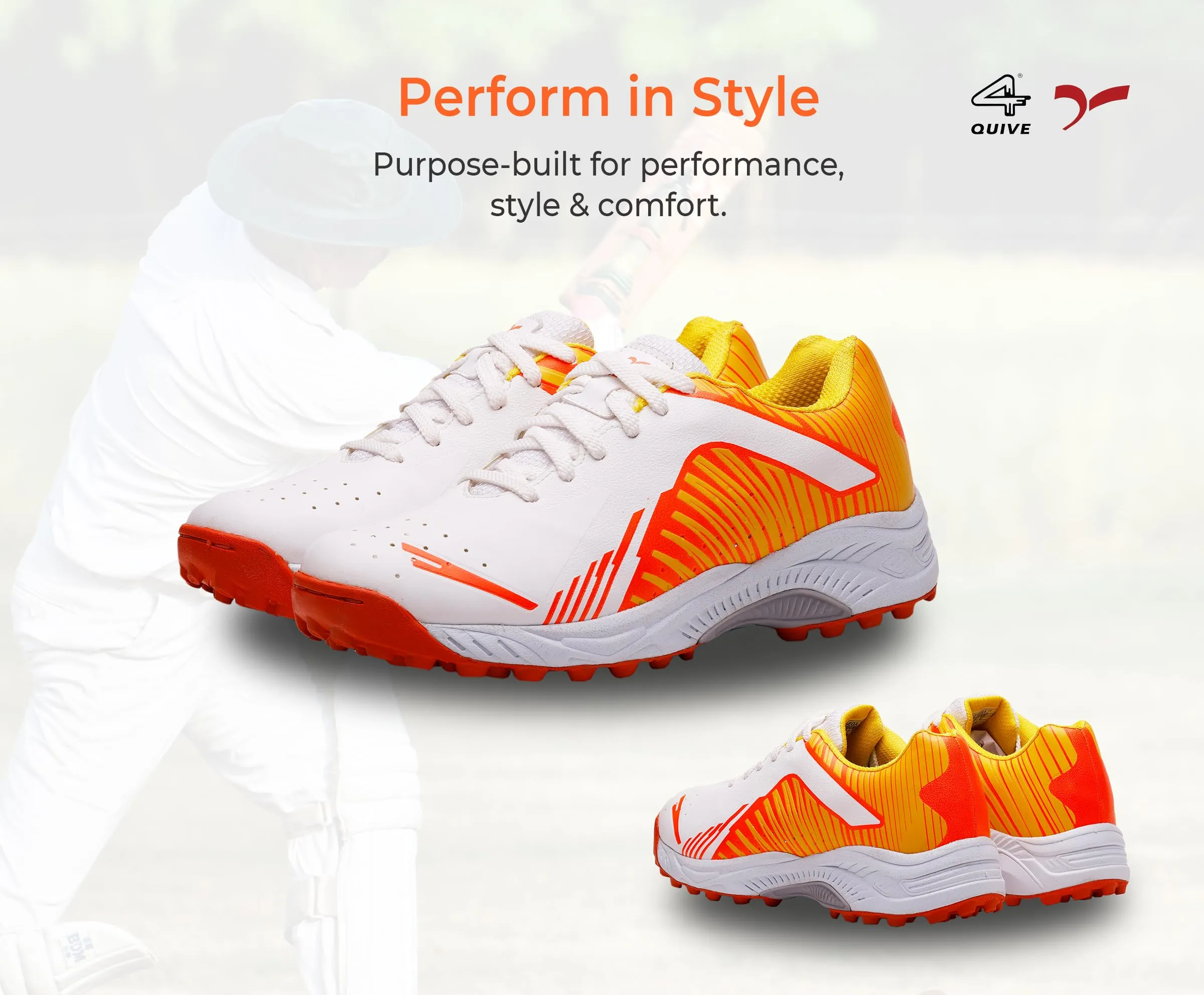 QUIVE SEGA CL-60 Trainers Cricket Shoes