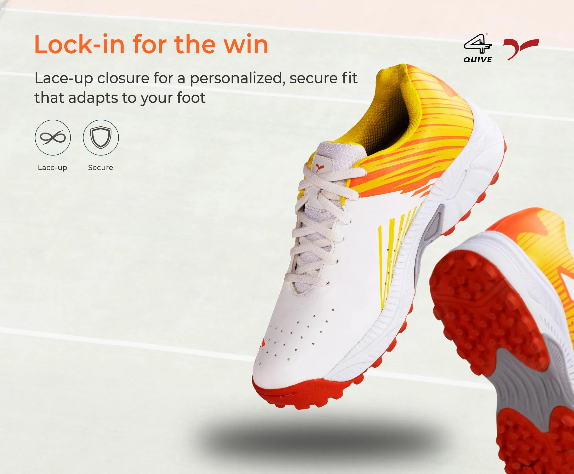 QUIVE SEGA CL-60 Trainers Cricket Shoes