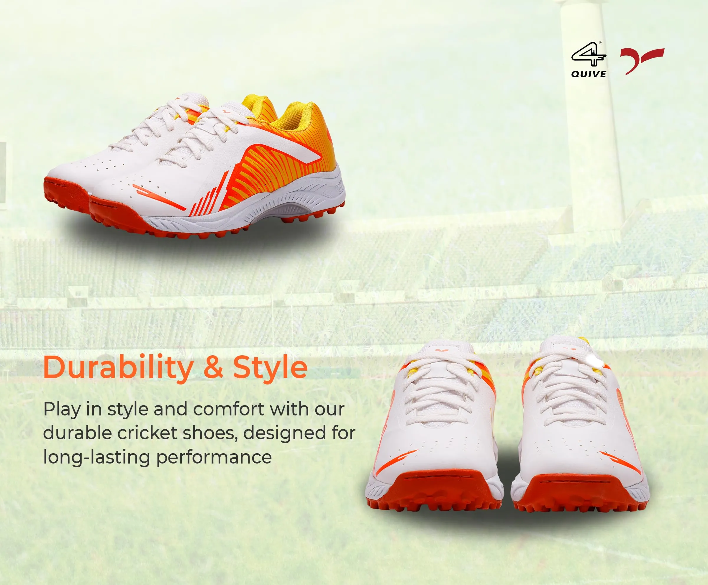 QUIVE SEGA CL-60 Trainers Cricket Shoes