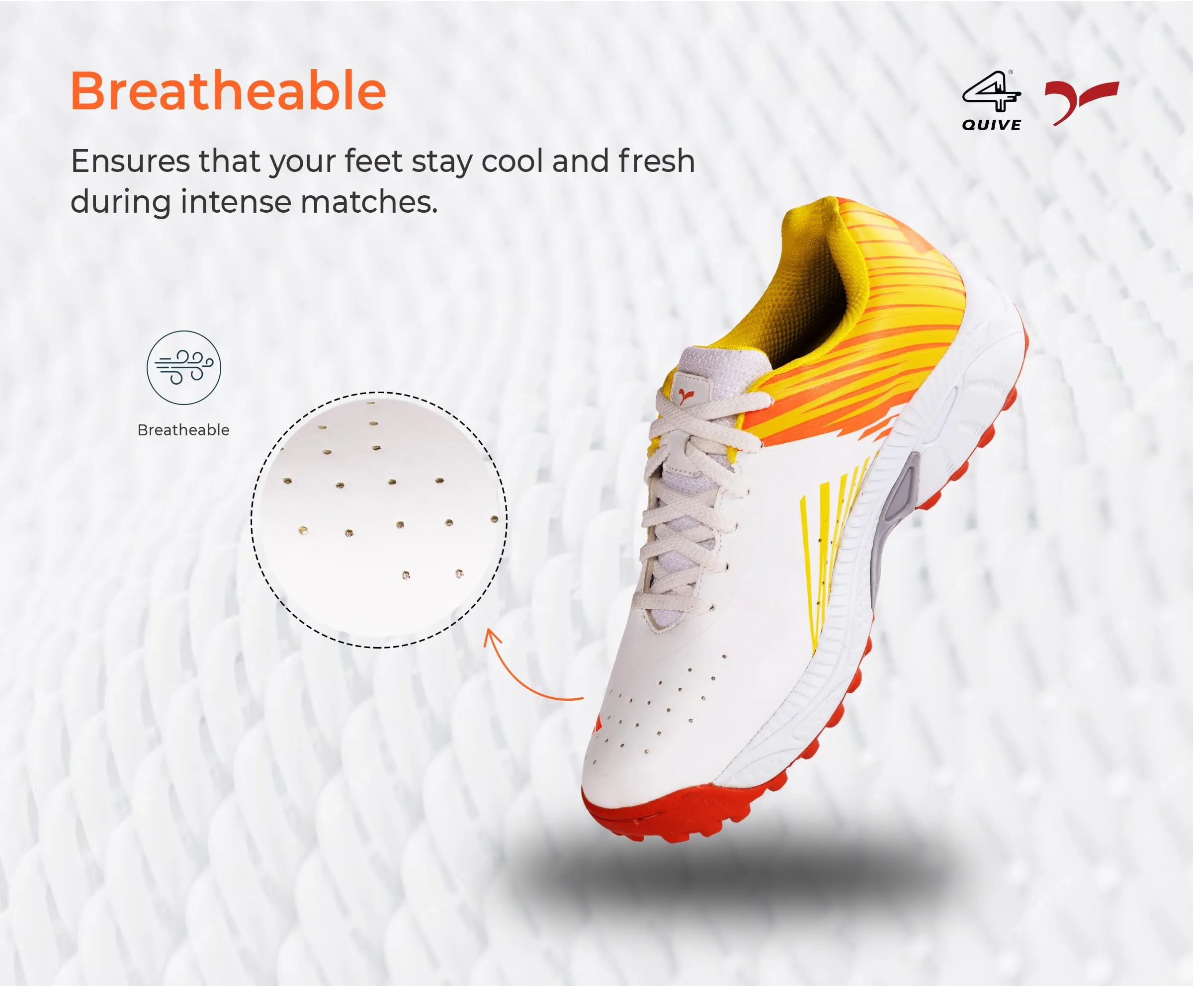 QUIVE SEGA CL-60 Trainers Cricket Shoes