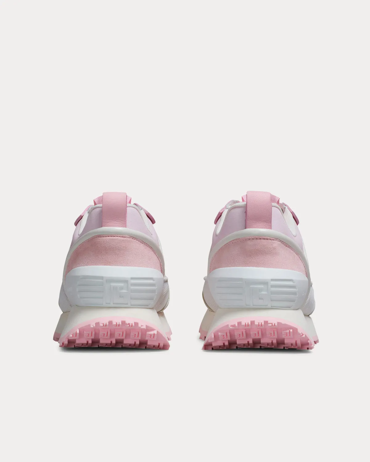 Racer Suede, Nylon & Mesh Pink Low Top Sneakers