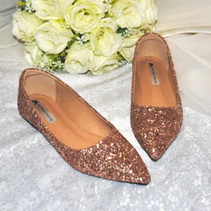 Rock Glitter Flats