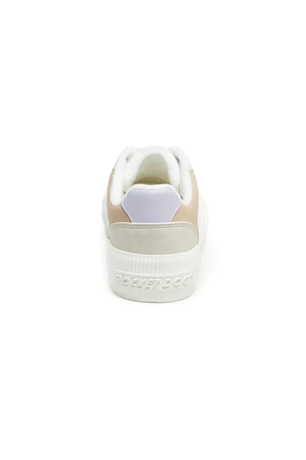 Rocket Dog Cheery Color Block Sneakers for Women in White | CHEERYBLOCKED-199