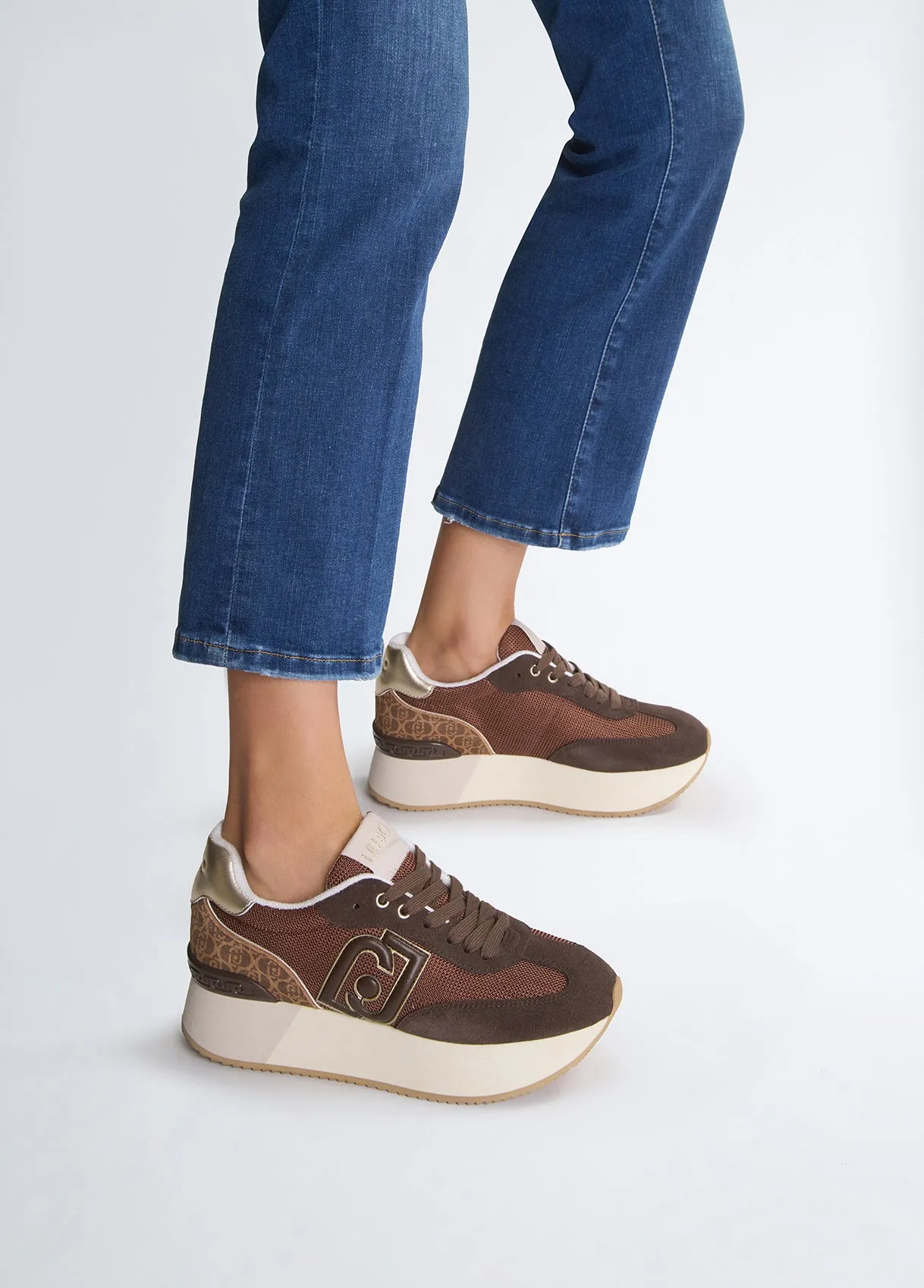SNEAKER DREAMY MESH BROWN
