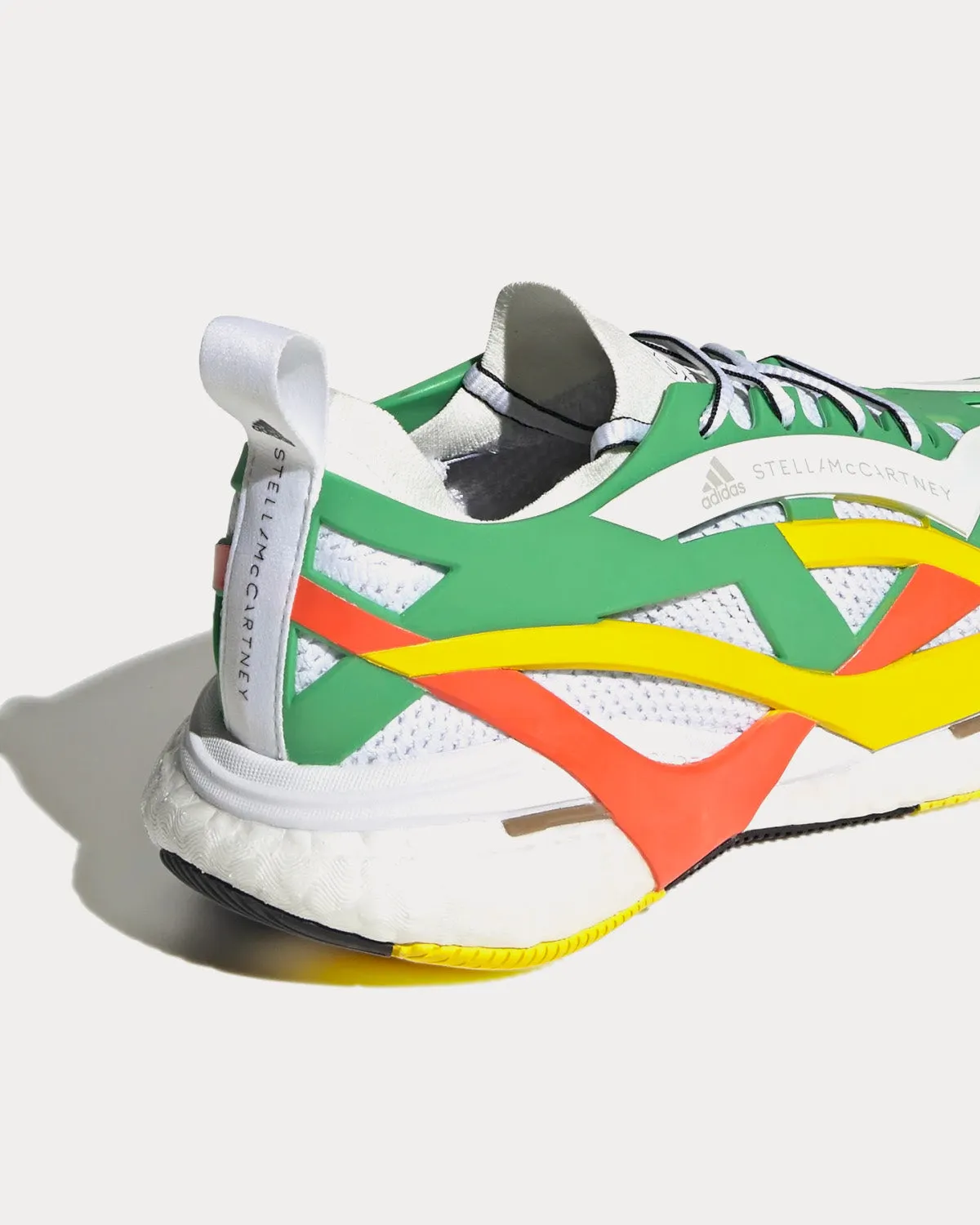 Solarglide Green / Cloud White / Semi Impact Orange Running Shoes