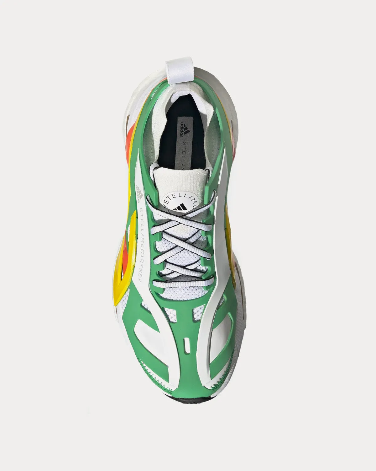 Solarglide Green / Cloud White / Semi Impact Orange Running Shoes