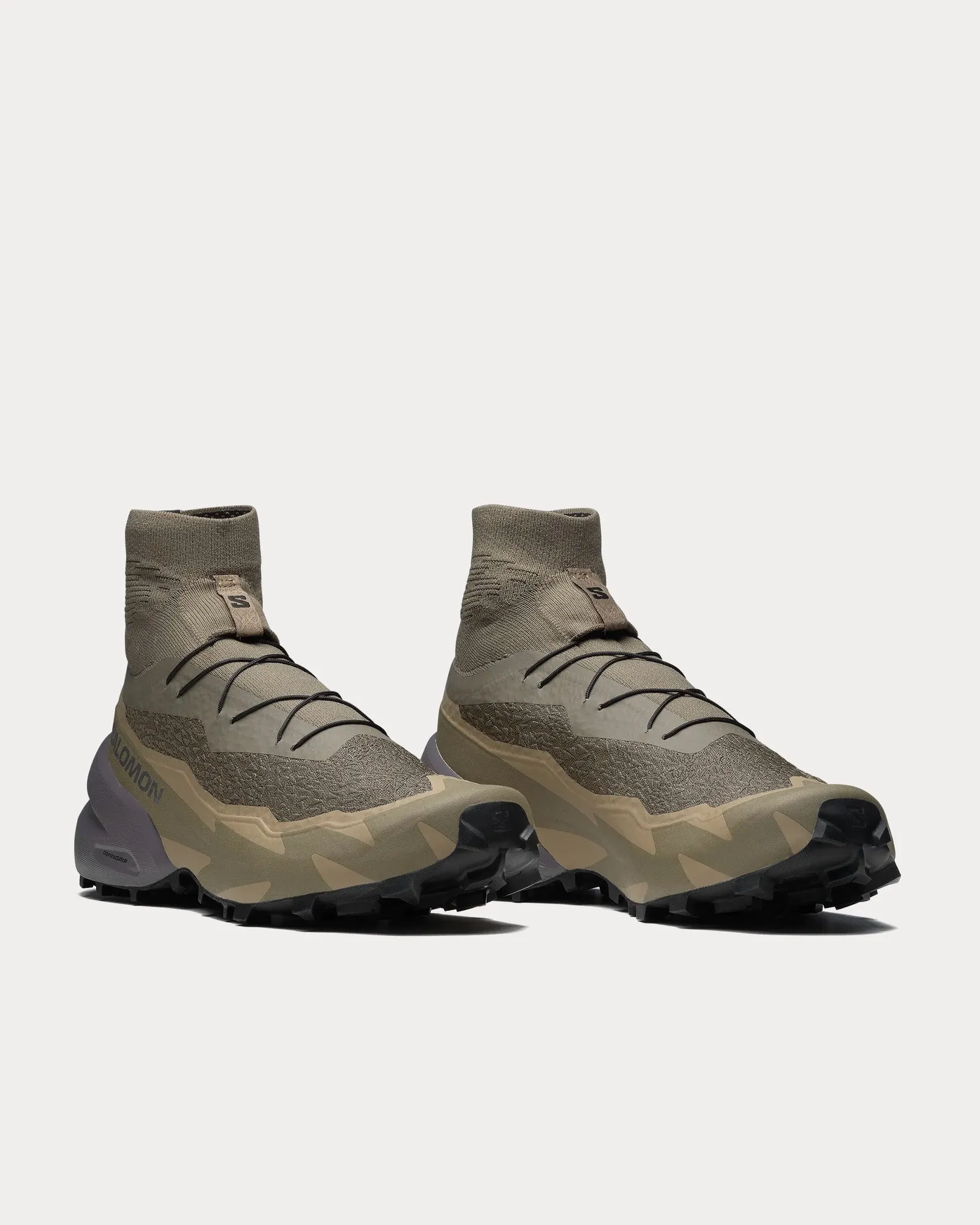 Speedcross Advanced Stone Gray / Fallen Rock / Excalibur High Top Sneakers