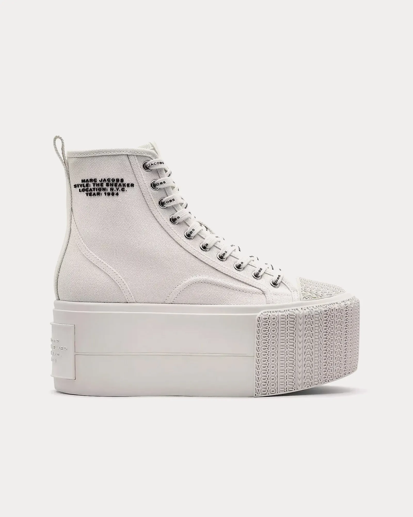 The Platform White High Top Sneakers