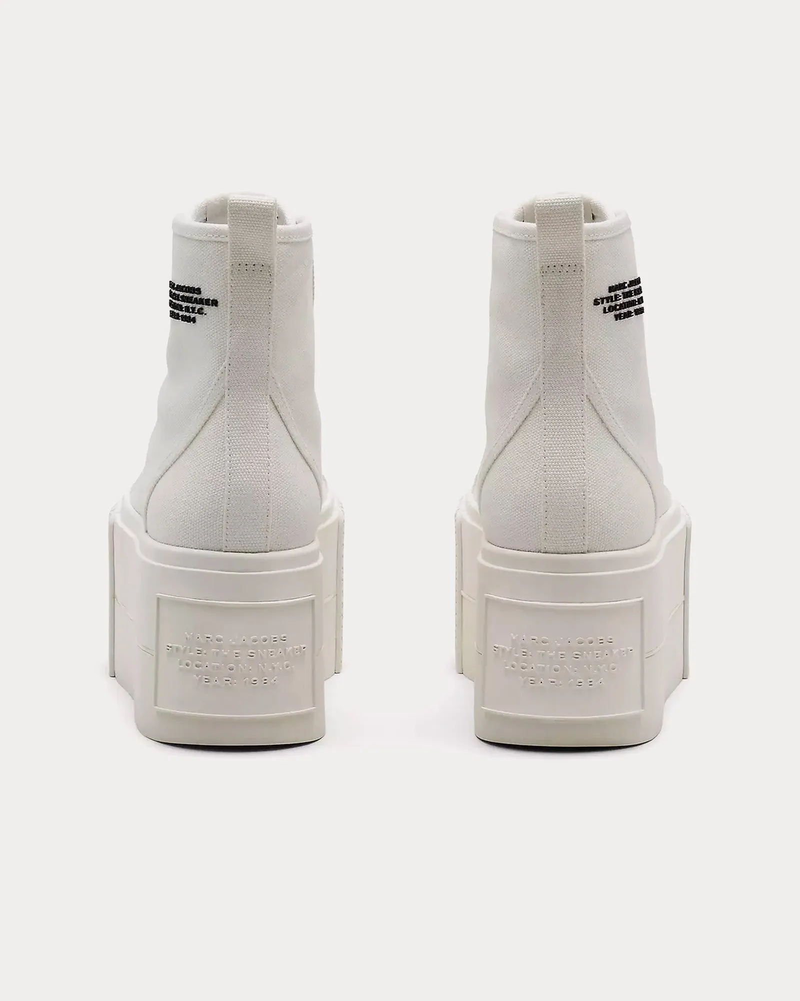 The Platform White High Top Sneakers