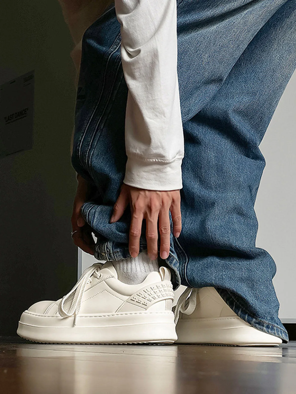 Thesupermade Cut Square Platform Sneakers - 2284