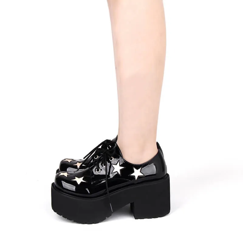 Uniwim Star Gothic Punk Platform Shoes SE20624