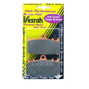 VD166/2JL Sintered Metal Disc Pads Vesrah. Alt: AX35265 (VD1662JL)